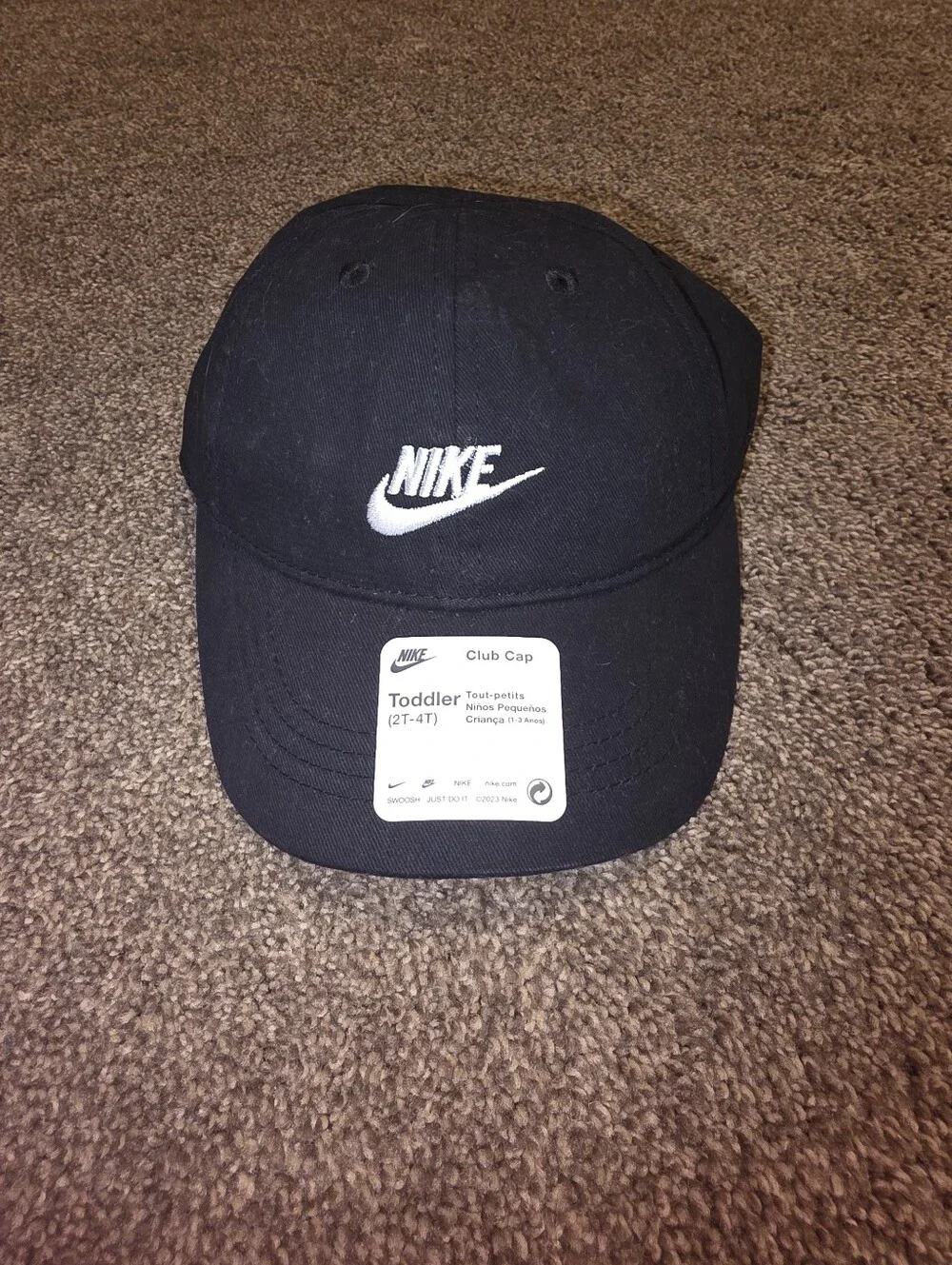 Nike Toddler (2T-4T) Club Hat Black